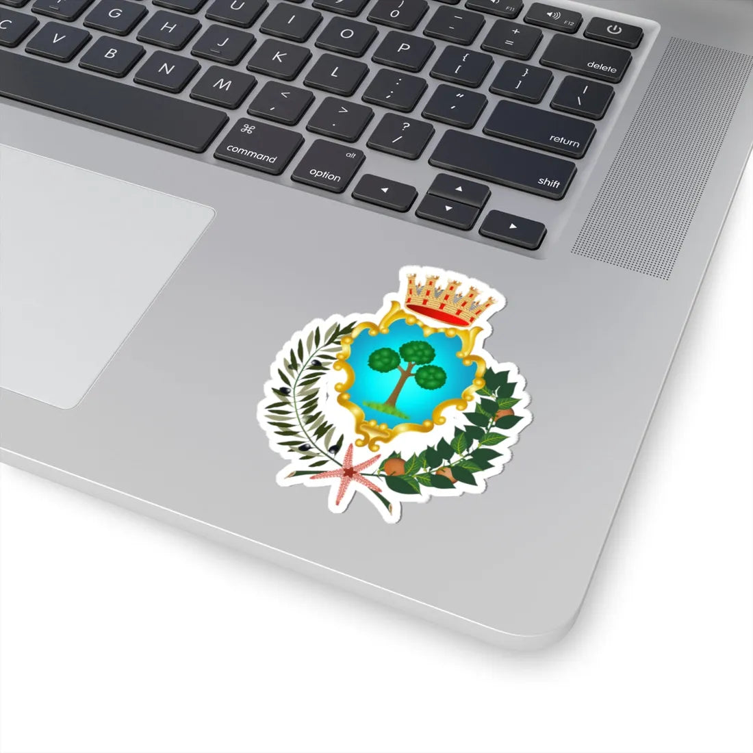 SoveratoCoA (Italy) (Coat of Arms) STICKER Vinyl Kiss-Cut Decal - The Sticker Space