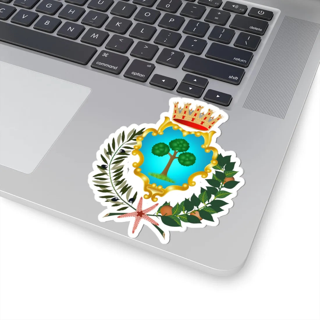 SoveratoCoA (Italy) (Coat of Arms) STICKER Vinyl Kiss-Cut Decal - The Sticker Space