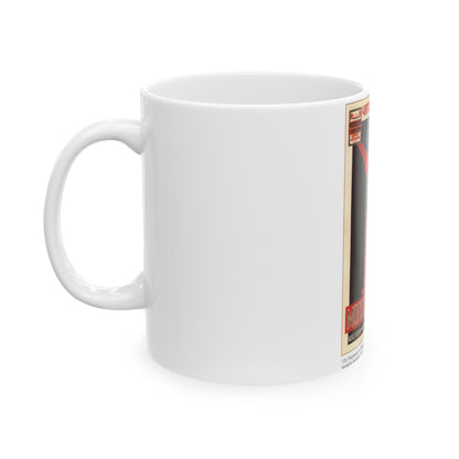 Soviet Era Poster 115 - White Coffee Mug-The Sticker Space