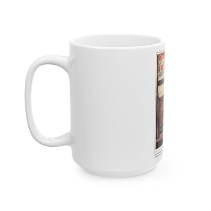 Soviet Era Poster 14 - White Coffee Mug-The Sticker Space