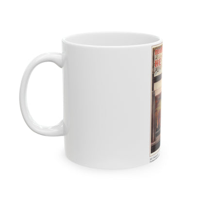 Soviet Era Poster 14 - White Coffee Mug-The Sticker Space