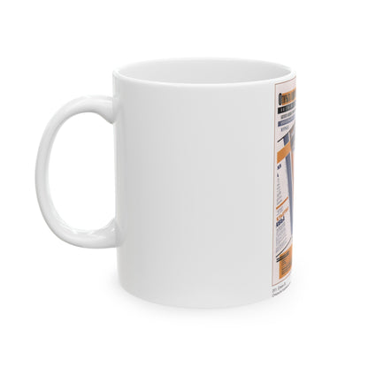 Soviet Era Poster 146 - White Coffee Mug-The Sticker Space