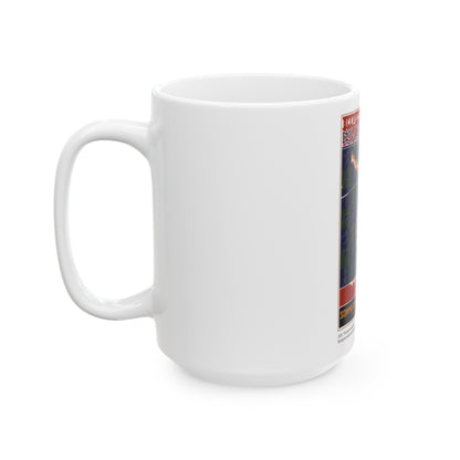 Soviet Era Poster 148 - White Coffee Mug-The Sticker Space