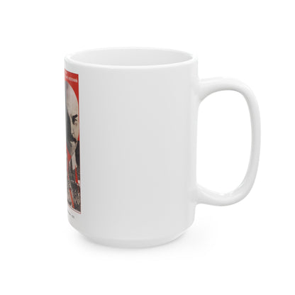 Soviet Era Poster 157 - White Coffee Mug-The Sticker Space