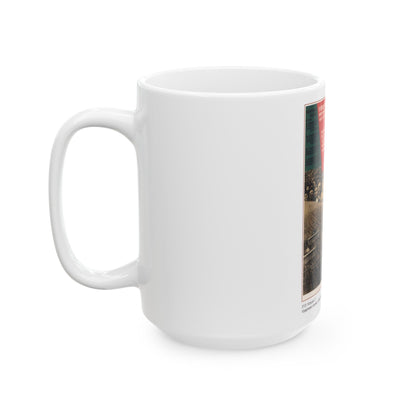 Soviet Era Poster 158 - White Coffee Mug-The Sticker Space