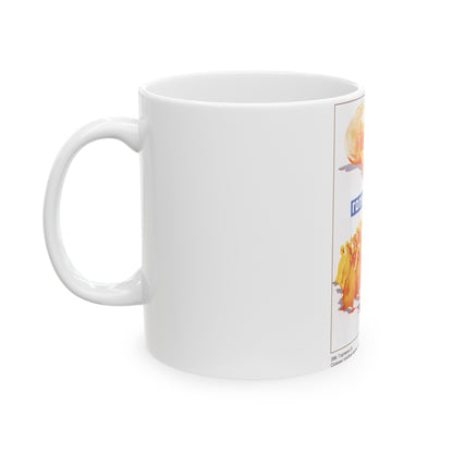 Soviet Era Poster 16 - White Coffee Mug-The Sticker Space