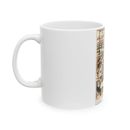 Soviet Era Poster 160 - White Coffee Mug-The Sticker Space