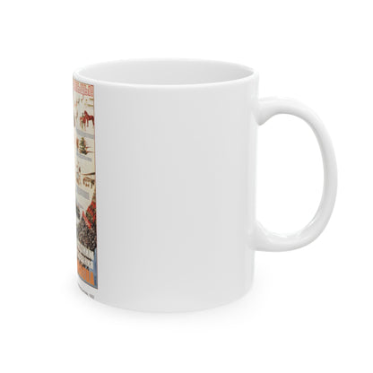 Soviet Era Poster 161 - White Coffee Mug-The Sticker Space