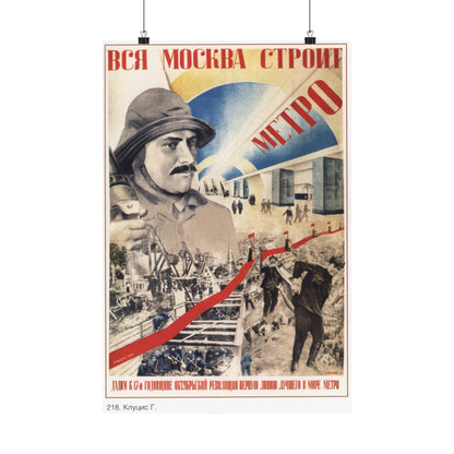 Soviet Era Poster 163 - Paper Poster-16″ x 24″-The Sticker Space