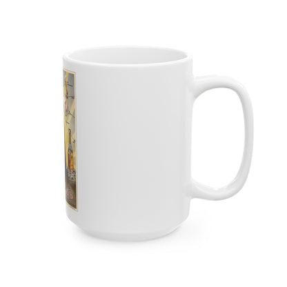 Soviet Era Poster 172 - White Coffee Mug-The Sticker Space