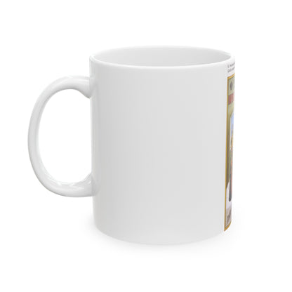 Soviet Era Poster 176 - White Coffee Mug-The Sticker Space