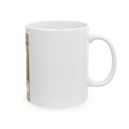 Soviet Era Poster 176 - White Coffee Mug-The Sticker Space