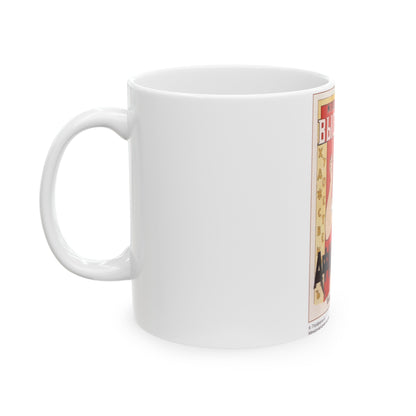 Soviet Era Poster 180 - White Coffee Mug-The Sticker Space