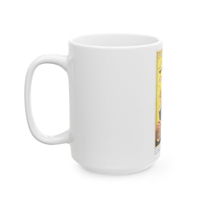 Soviet Era Poster 183 - White Coffee Mug-The Sticker Space