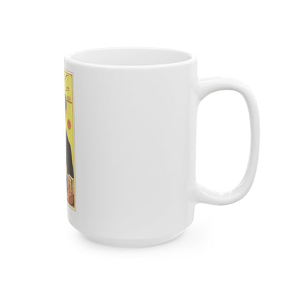 Soviet Era Poster 183 - White Coffee Mug-The Sticker Space