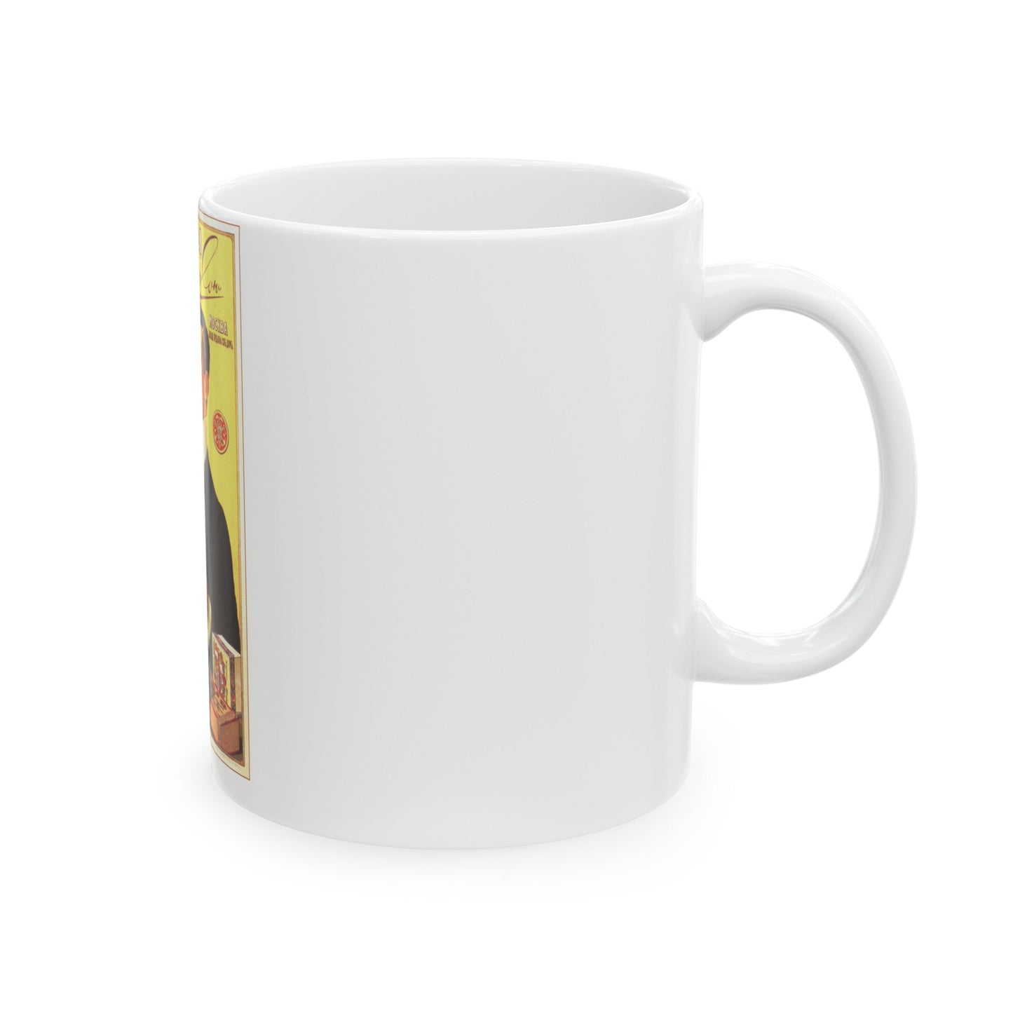 Soviet Era Poster 183 - White Coffee Mug-The Sticker Space