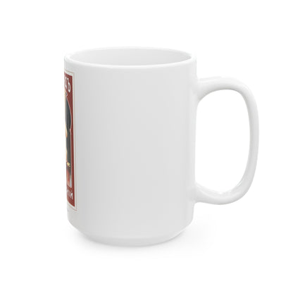 Soviet Era Poster 187 - White Coffee Mug-The Sticker Space