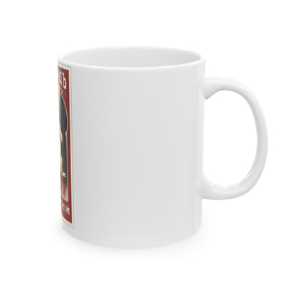 Soviet Era Poster 187 - White Coffee Mug-The Sticker Space