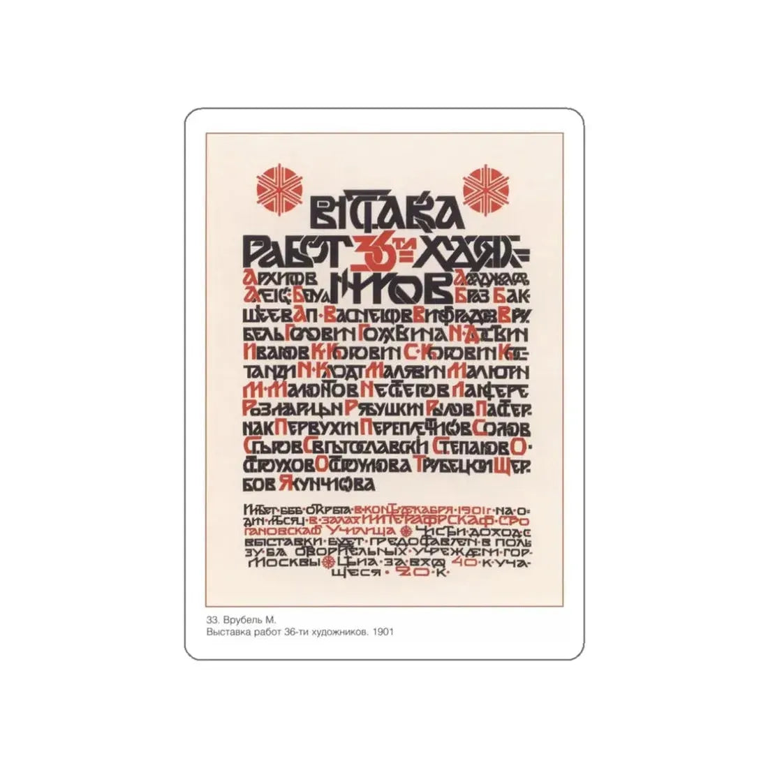 Soviet Era Poster 204 STICKER Vinyl Die-Cut Decal White 3 Inch - The Sticker Space