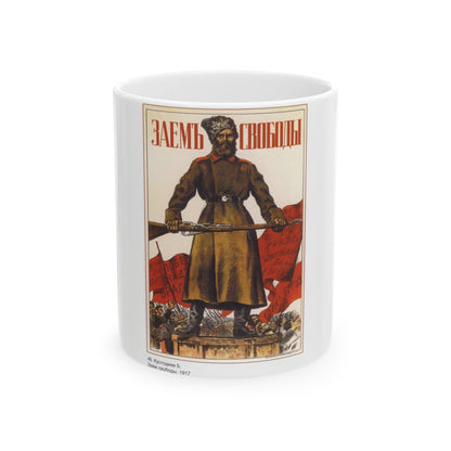 Soviet Era Poster 216 - White Coffee Mug-11oz-The Sticker Space