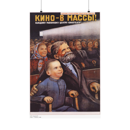 Soviet Era Poster 22 - Paper Poster-24″ x 36″-The Sticker Space