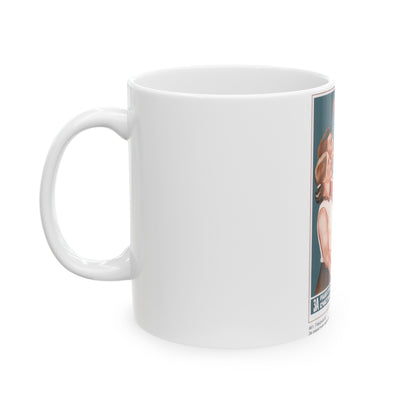 Soviet Era Poster 235 - White Coffee Mug-The Sticker Space