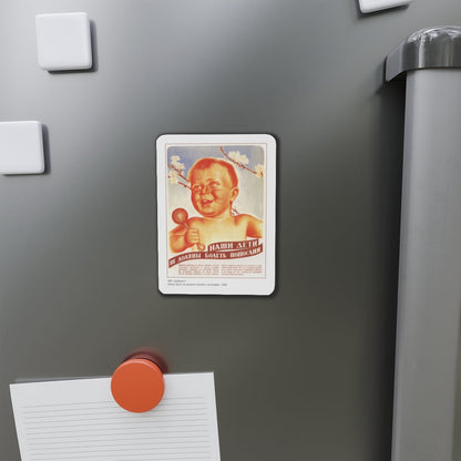 Soviet Era Poster 238 - Refrigerator Magnet-The Sticker Space