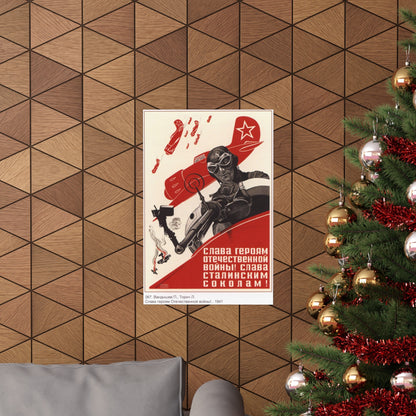 Soviet Era Poster 306 - Paper Poster-The Sticker Space