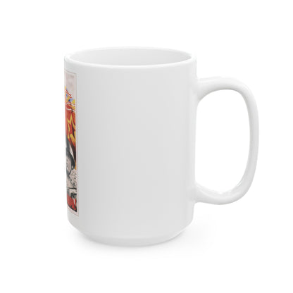 Soviet Era Poster 311 - White Coffee Mug-The Sticker Space