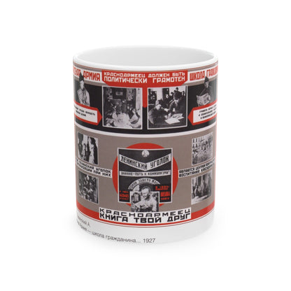 Soviet Era Poster 315 - White Coffee Mug-11oz-The Sticker Space