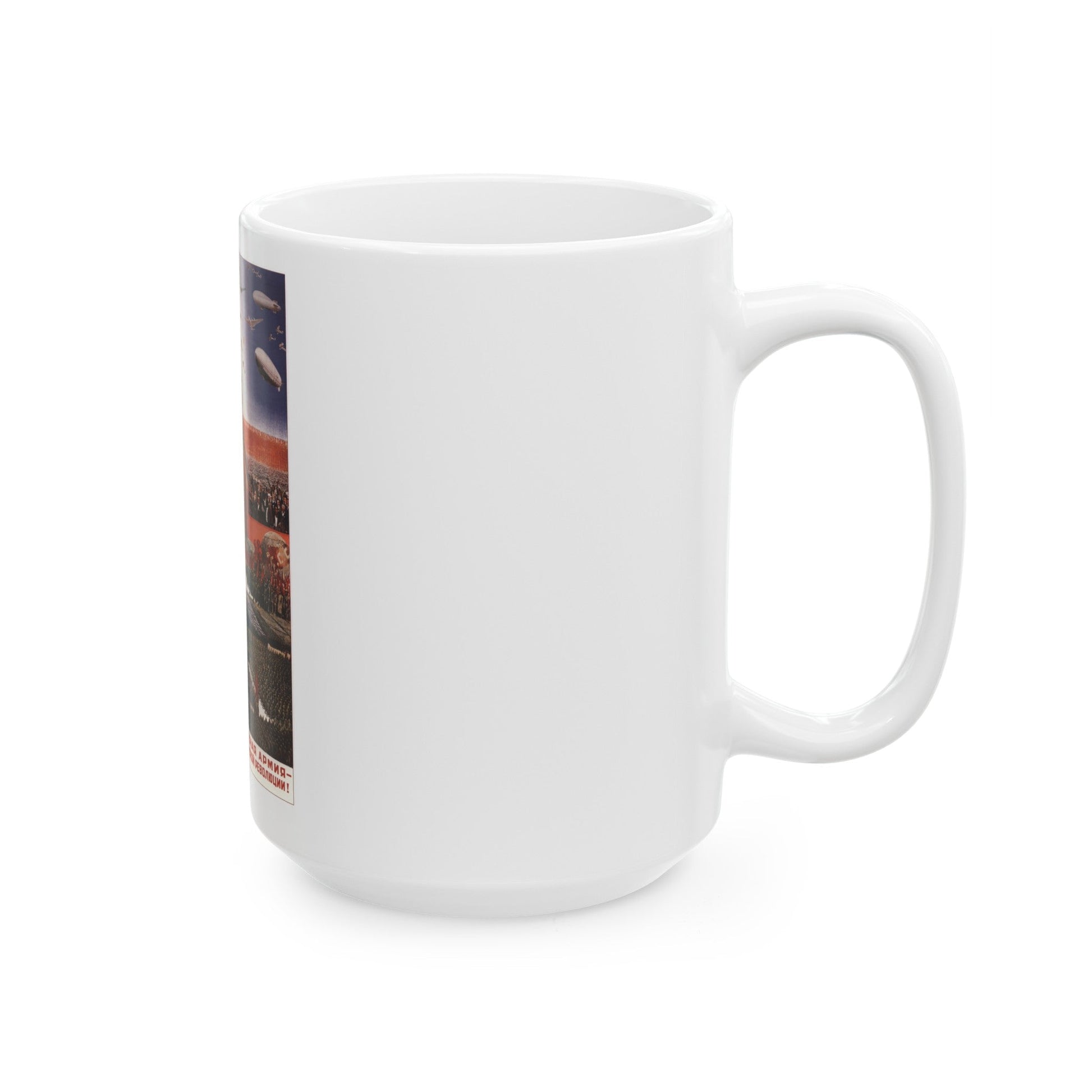 Soviet Era Poster 319 - White Coffee Mug-The Sticker Space