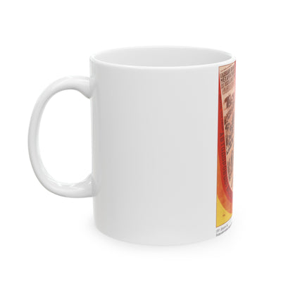 Soviet Era Poster 321 - White Coffee Mug-The Sticker Space