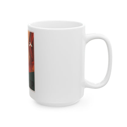 Soviet Era Poster 322 - White Coffee Mug-The Sticker Space