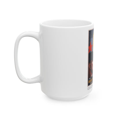 Soviet Era Poster 323 - White Coffee Mug-The Sticker Space