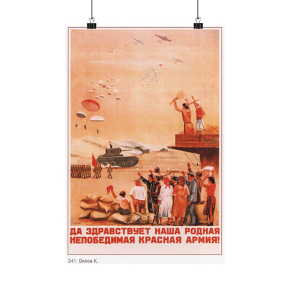 Soviet Era Poster 325 - Paper Poster-12″ x 18″-The Sticker Space