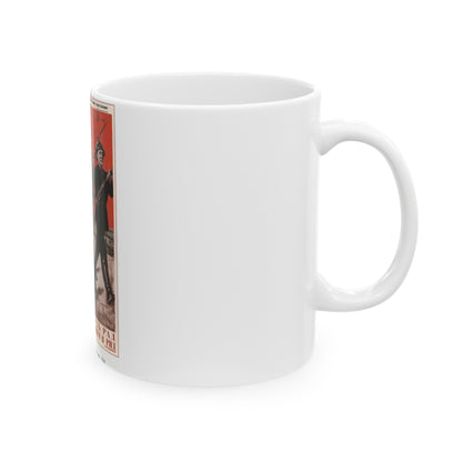 Soviet Era Poster 326 - White Coffee Mug-The Sticker Space