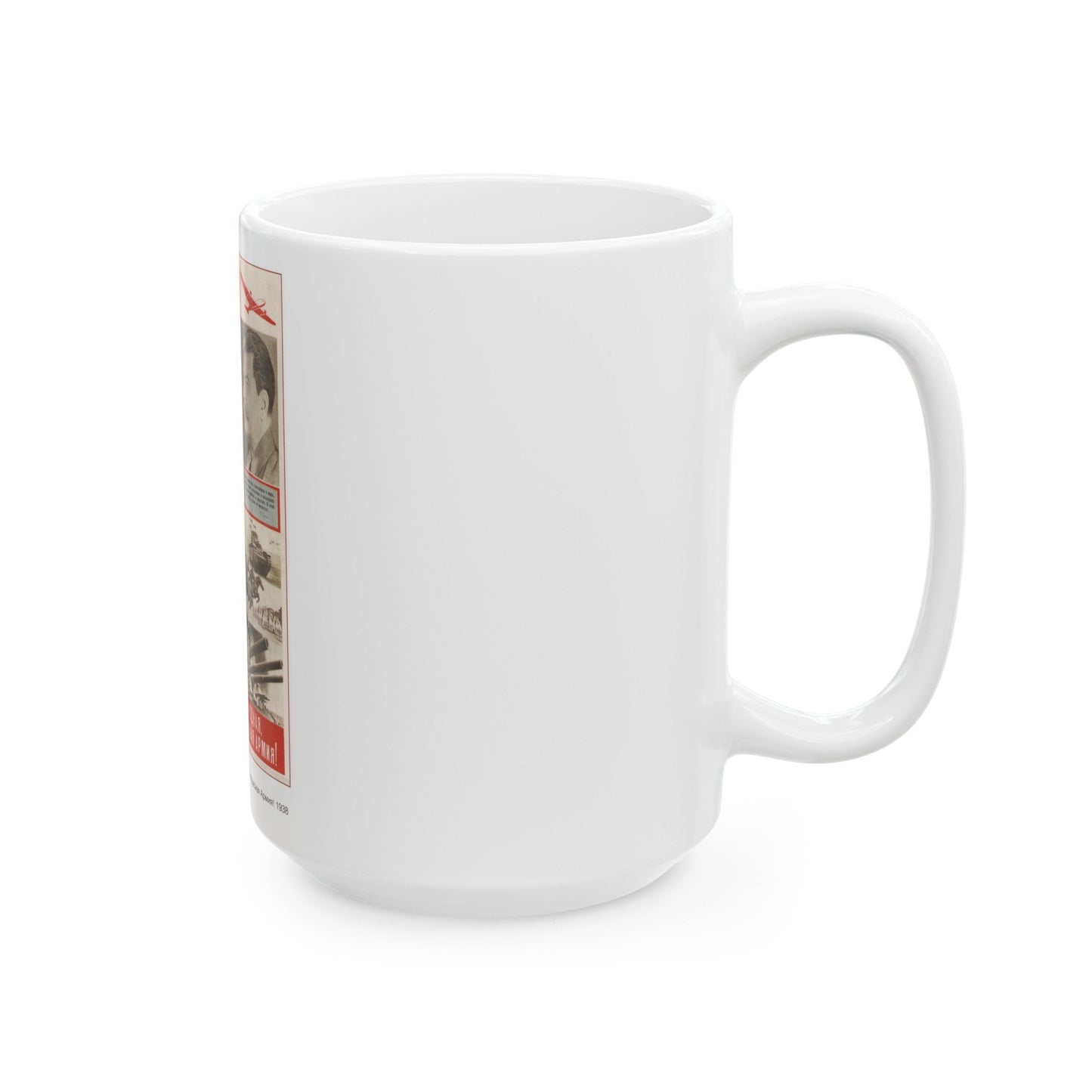 Soviet Era Poster 329 - White Coffee Mug-The Sticker Space