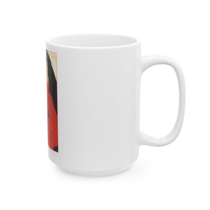 Soviet Era Poster 33 - White Coffee Mug-The Sticker Space