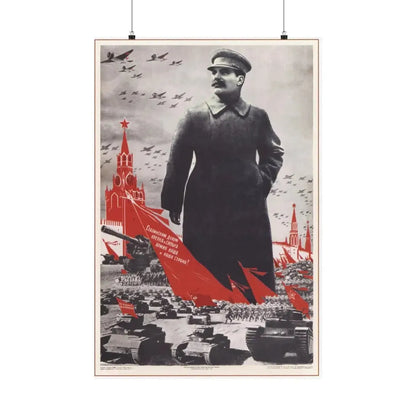 Soviet Era Poster 332 - Paper Poster 24″ x 36″ Matte - The Sticker Space