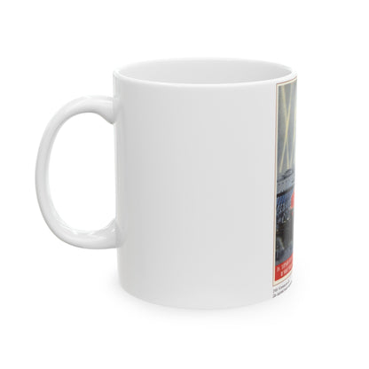 Soviet Era Poster 333 - White Coffee Mug-The Sticker Space