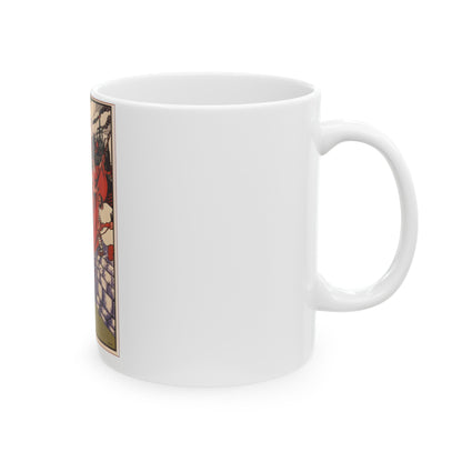 Soviet Era Poster 346 - White Coffee Mug-The Sticker Space