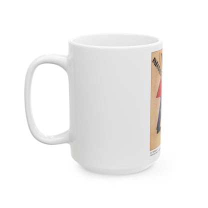 Soviet Era Poster 348 - White Coffee Mug-The Sticker Space