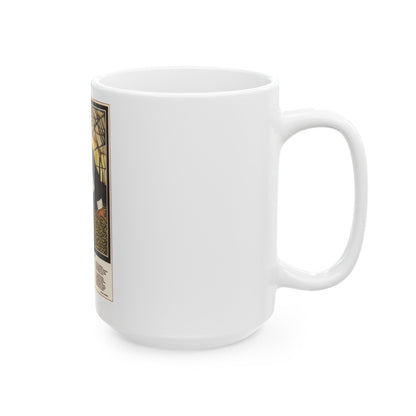 Soviet Era Poster 354 - White Coffee Mug-The Sticker Space