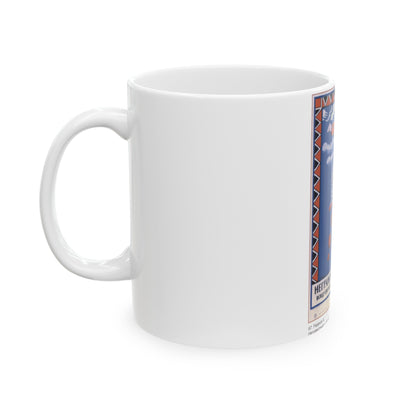 Soviet Era Poster 357 - White Coffee Mug-The Sticker Space