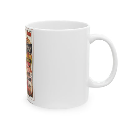 Soviet Era Poster 361 - White Coffee Mug-The Sticker Space