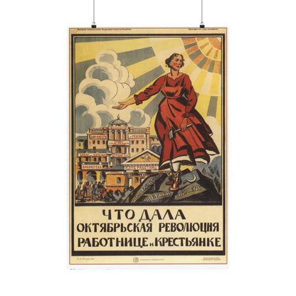 Soviet Era Poster 362 - Paper Poster-24″ x 36″-The Sticker Space