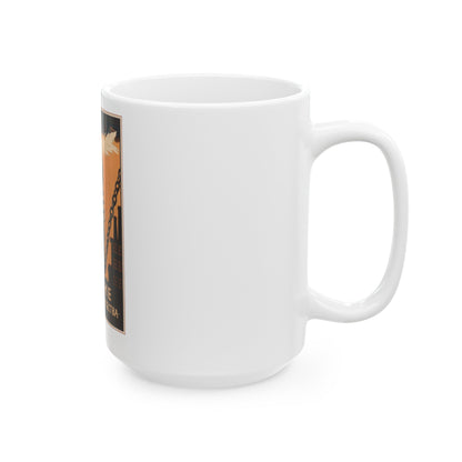 Soviet Era Poster 363 - White Coffee Mug-The Sticker Space