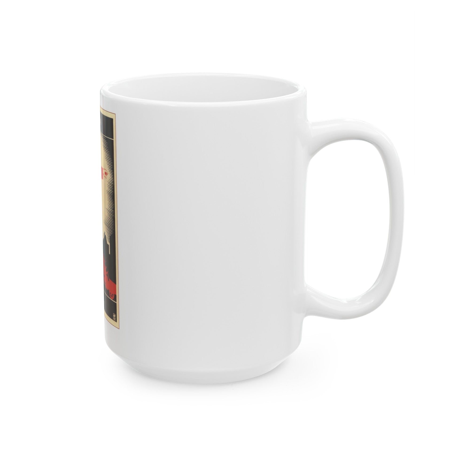 Soviet Era Poster 369 - White Coffee Mug-The Sticker Space