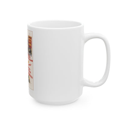 Soviet Era Poster 370 - White Coffee Mug-The Sticker Space