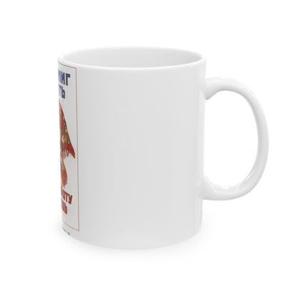 Soviet Era Poster 372 - White Coffee Mug-The Sticker Space